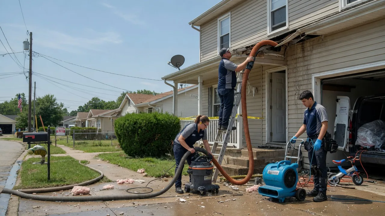 Water Damage Restoration in Southside, TN near me
